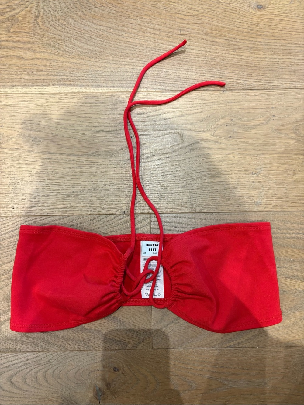 Sunday Best Cherry Red Bandeau